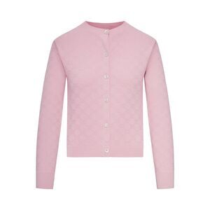Gucci Women Cardigan In Fine Gg Jacquard Fabric